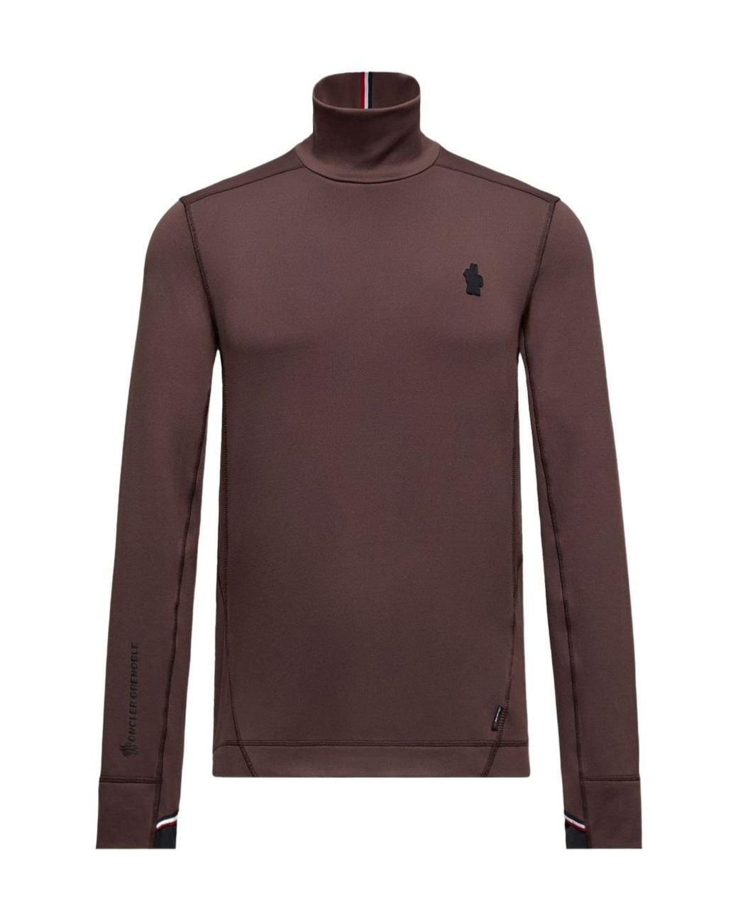 Moncler Purple Polartec Turtleneck for men