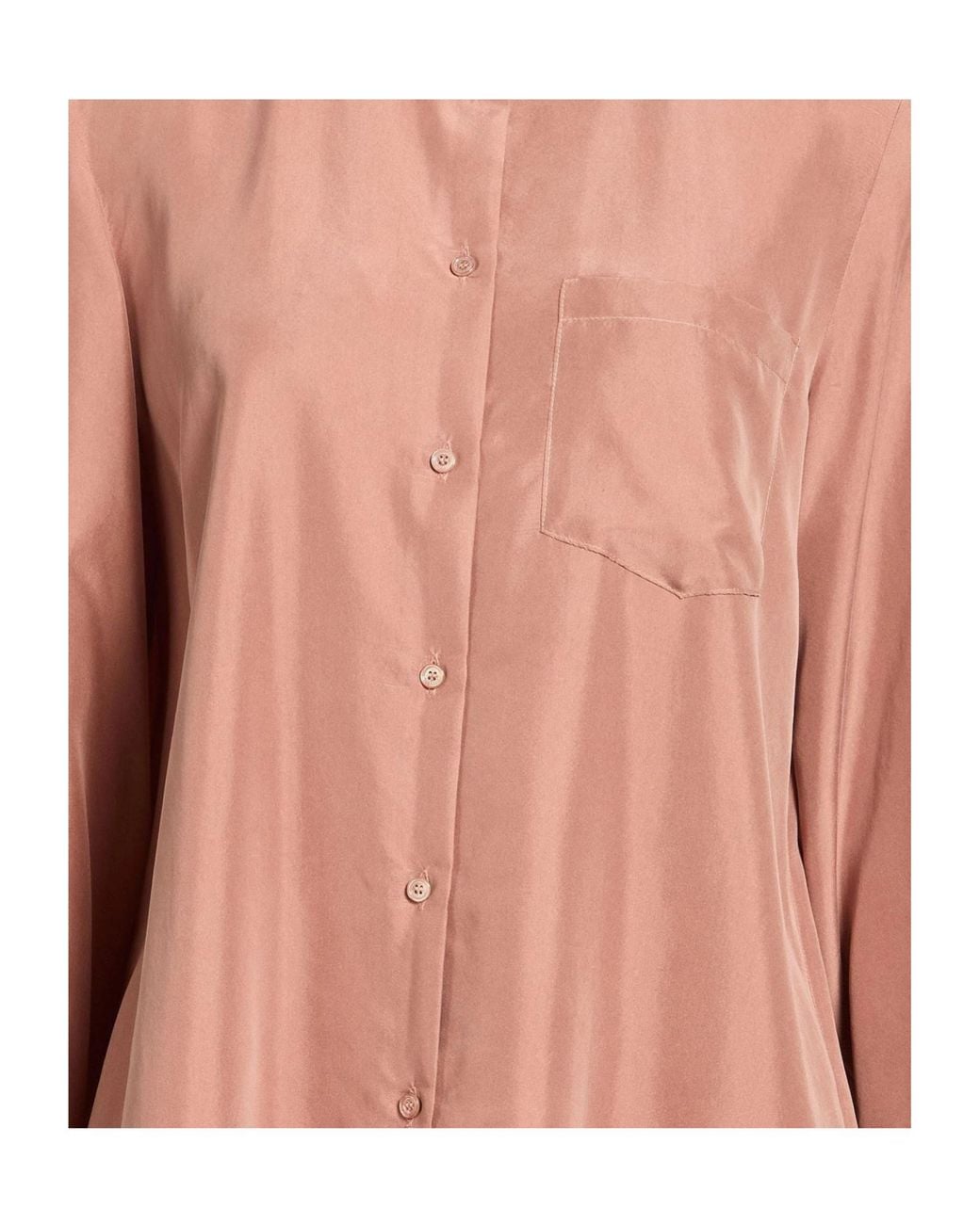 Weekend by Maxmara Pink Solid Color Shirt