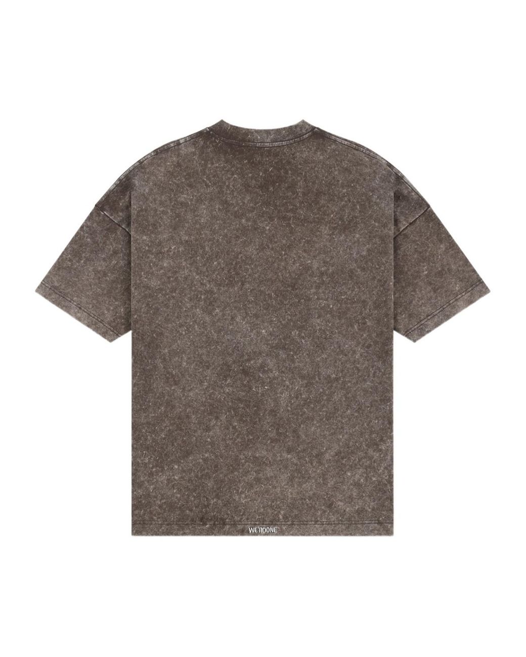 we11done Gray Open-Necked Shirt for men