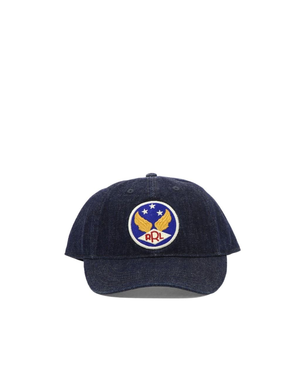 RRL Blue Cowboy Baseball Cap for men