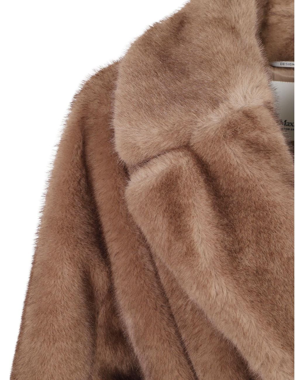 Max Mara Brown Soft-Textured Wrap Coat