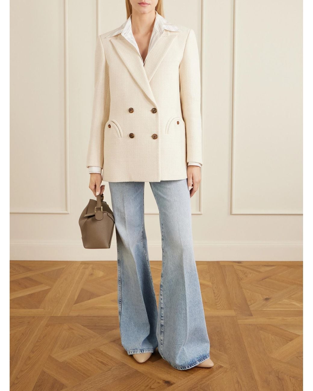Blazé Milano Natural Tweed Blazer