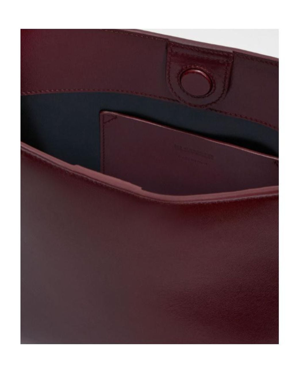 Jil Sander Purple Kante Shoulder