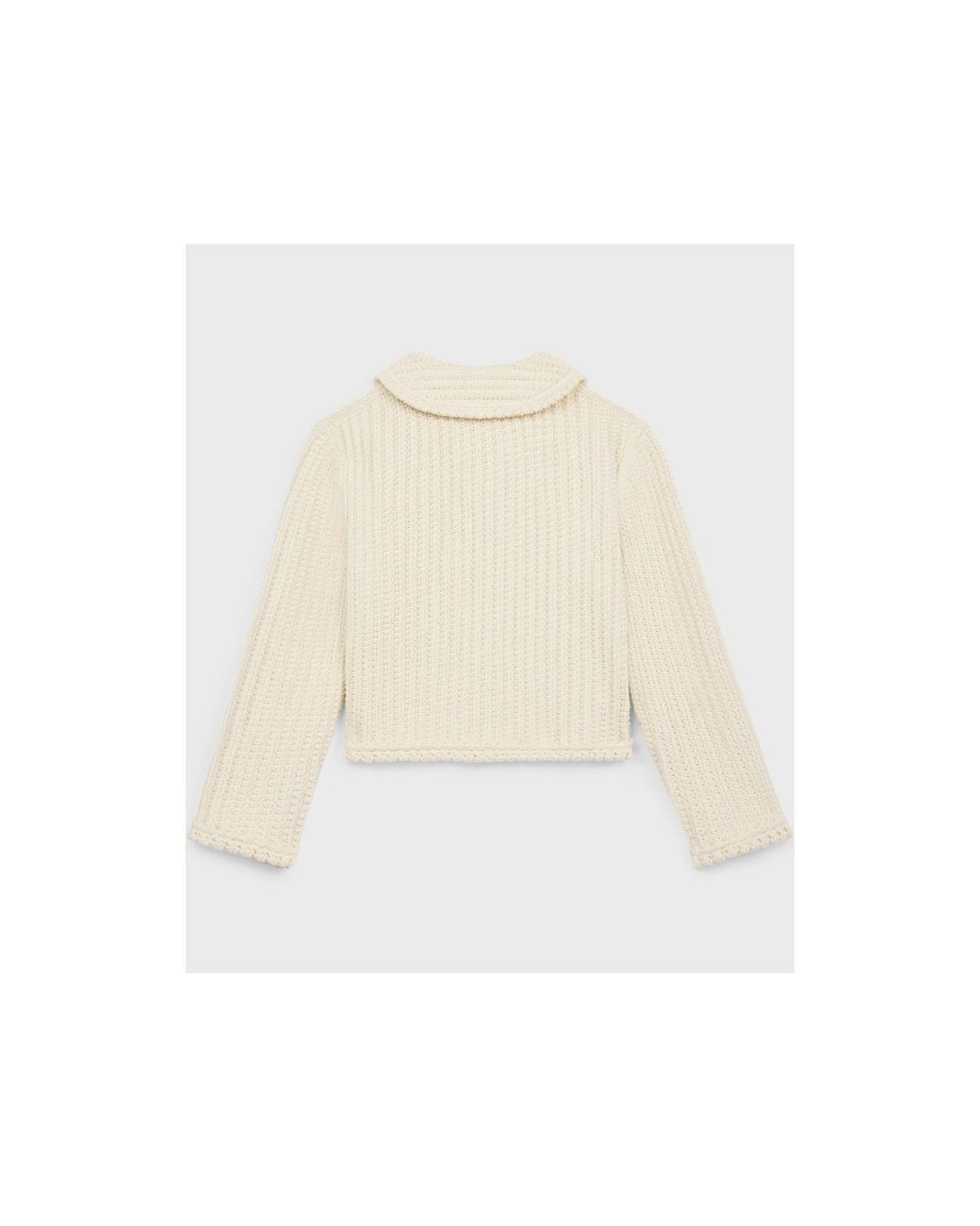 Céline Natural Cardigan Jacket