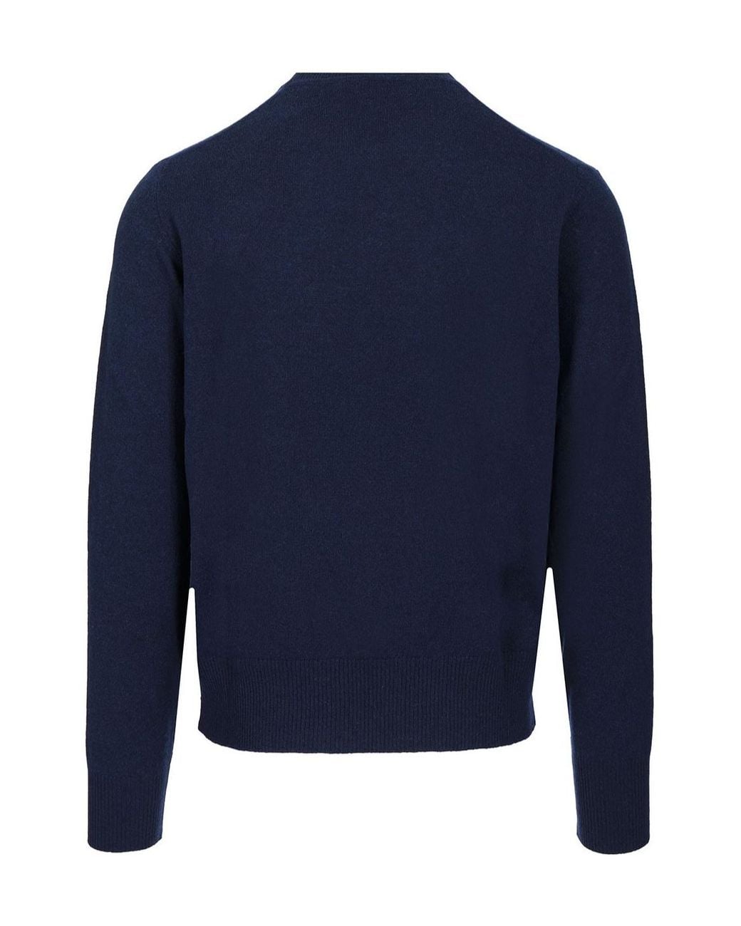 Vivienne Westwood Blue Orb Embroidered Crewneck Jumper for men