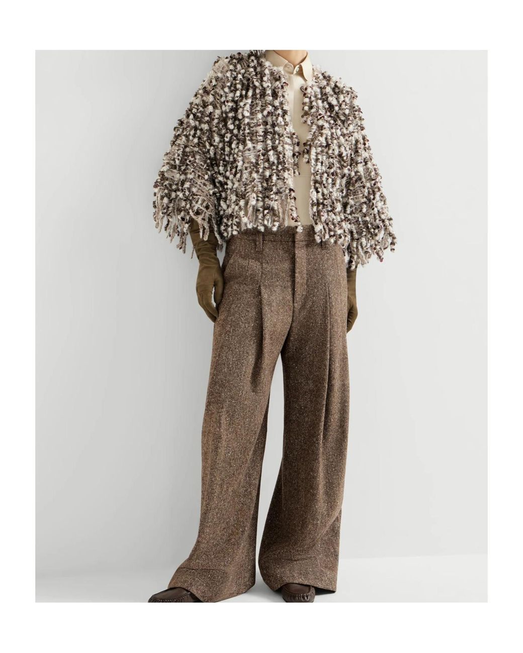 Brunello Cucinelli Multicolor Dazzling Twist Embroidered Cardigan