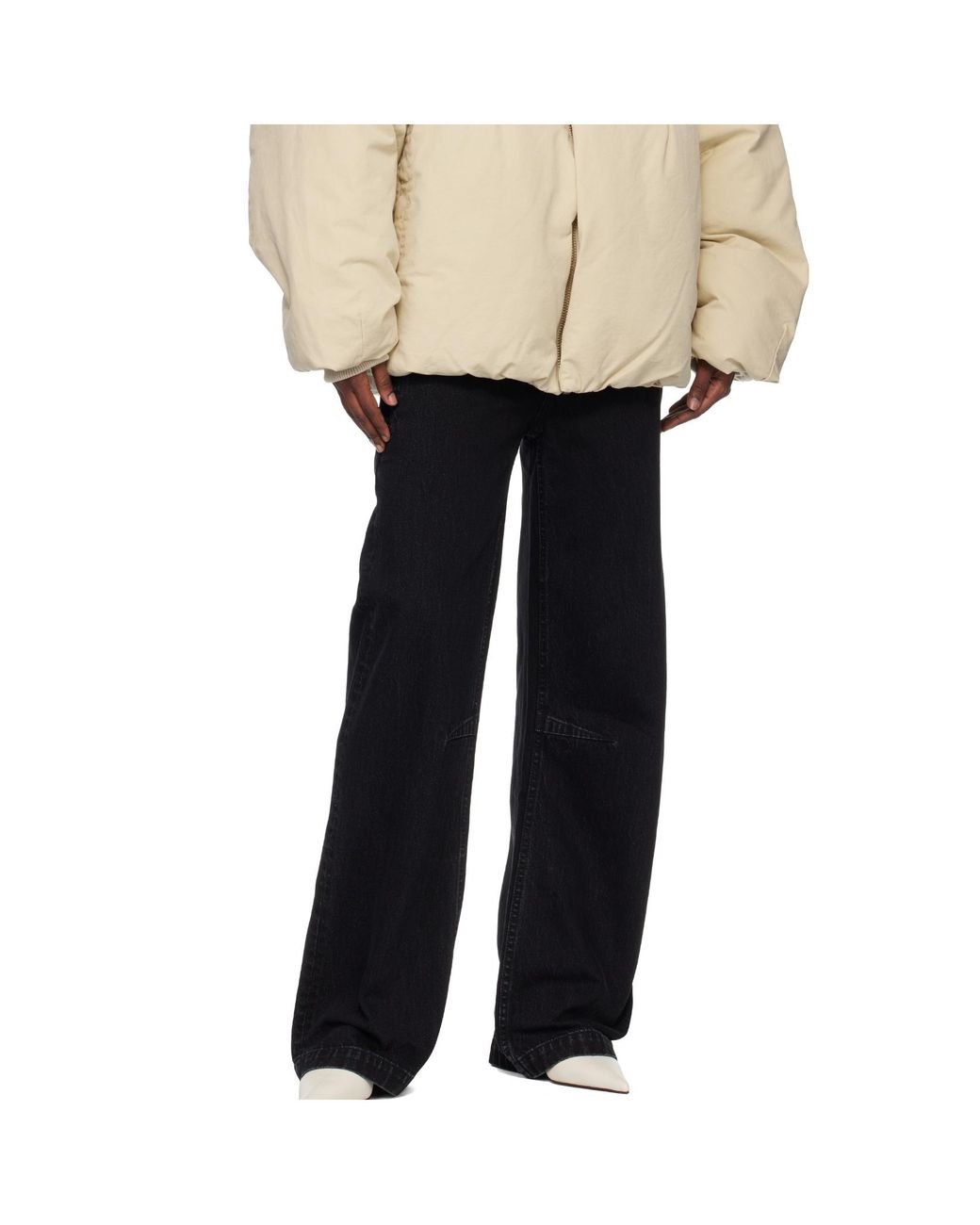 Entire studios Black Gem Jeans for men