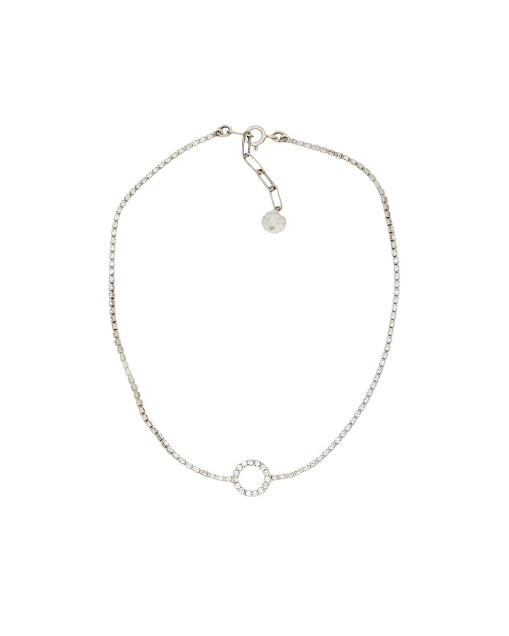 Isabel Marant Metallic Metal Pendant Necklace