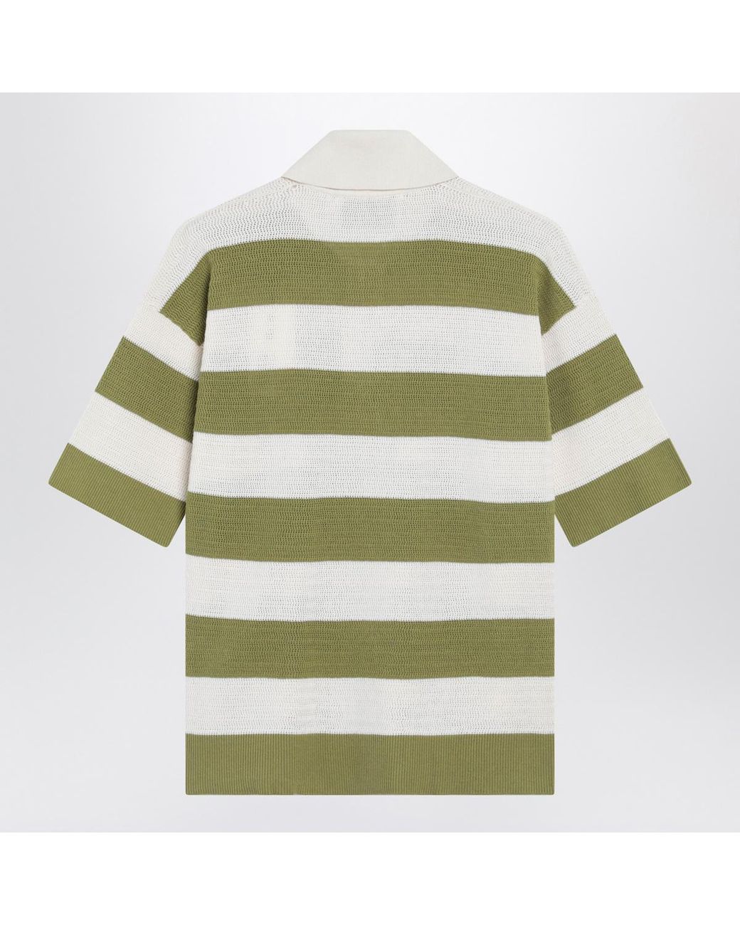 AMI Metallic Ami Ami De Coeur Short Sleeved Polo Shirt