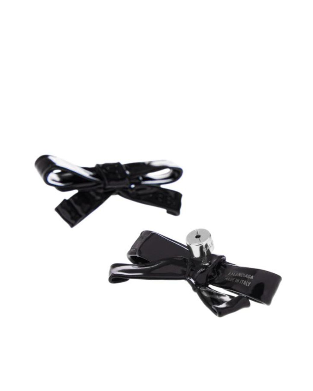 Balenciaga Multicolor Bow Detailed Earrings