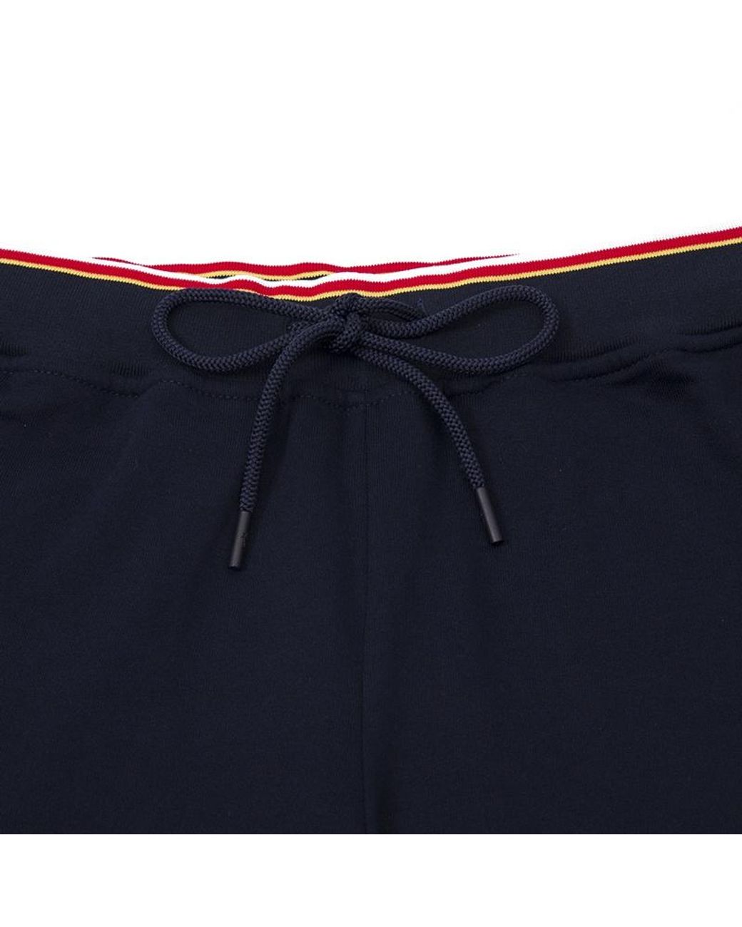 Paul & Shark Blue Logo Patch Shorts for men