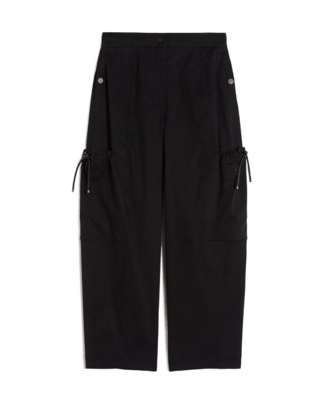 Max Mara Black Lepre Cargo Pants