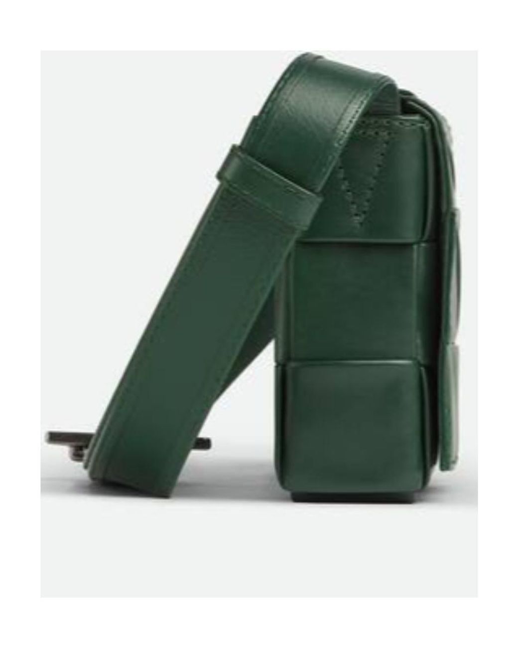 Bottega Veneta Green Cassette Small Shoulder Bag for men