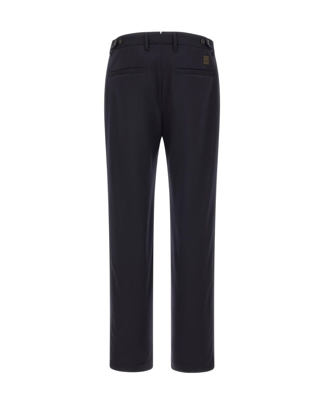 Incotex Blue Pleated Tailored Pants for men