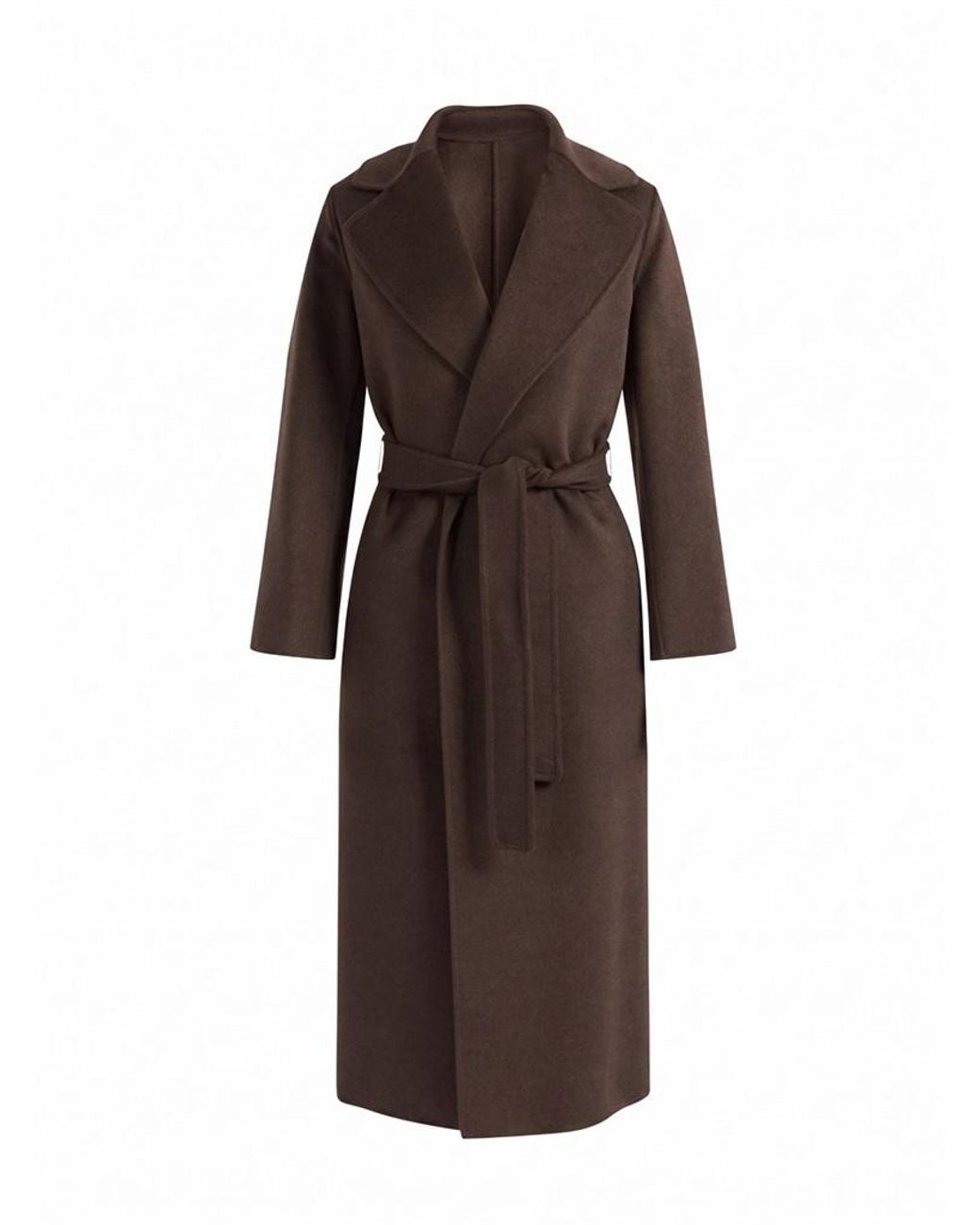 Max Mara Brown 'S Smmpace Belted Coat