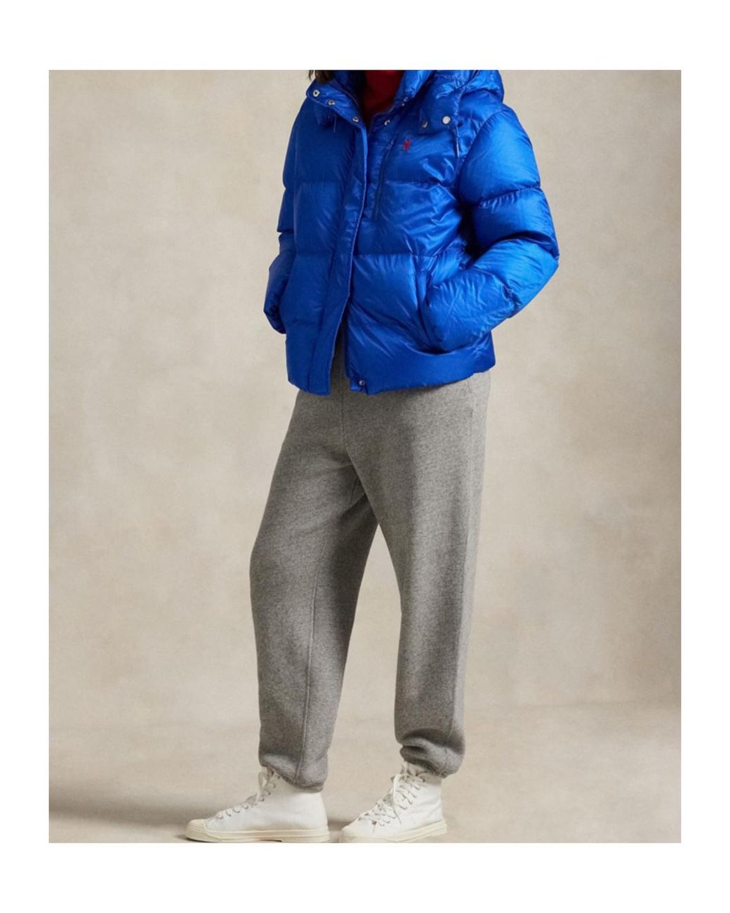 Polo Ralph Lauren Blue Carly Puffer Jacket