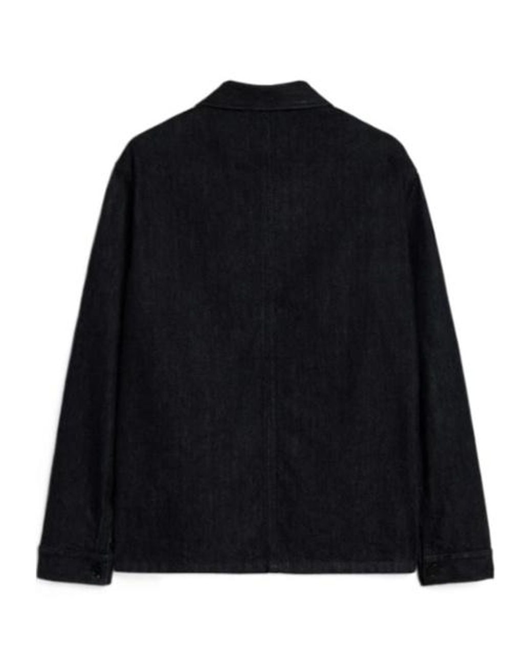 Jil Sander Black Lightweight Denim Jacket