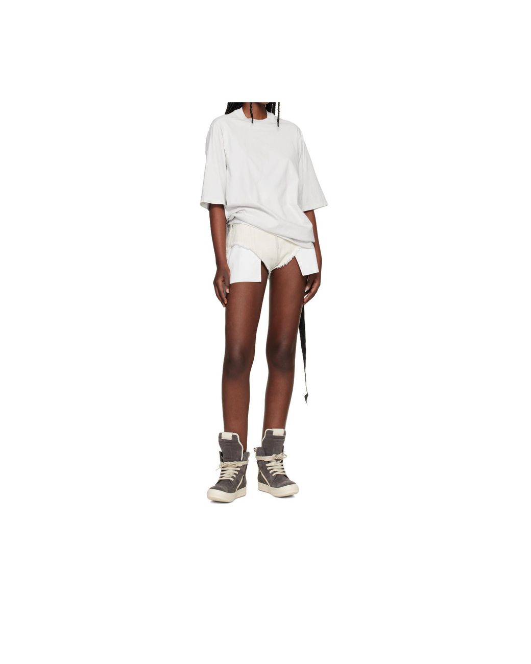 Rick Owens White T-Shirt