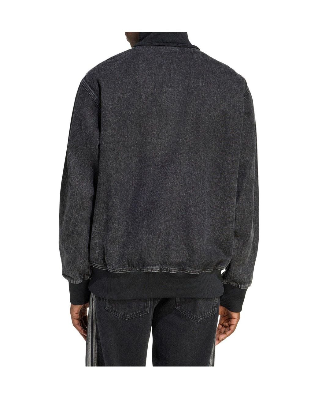 Adidas Originals Black Denim Jacket for men