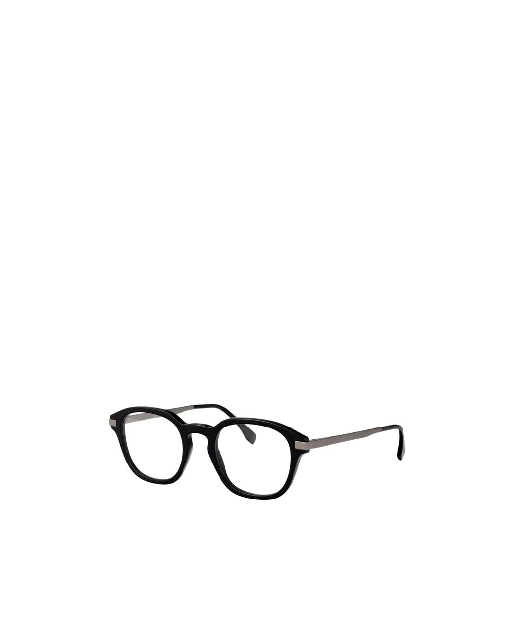 Fendi White Eyewear Oval Frame Glasses for men