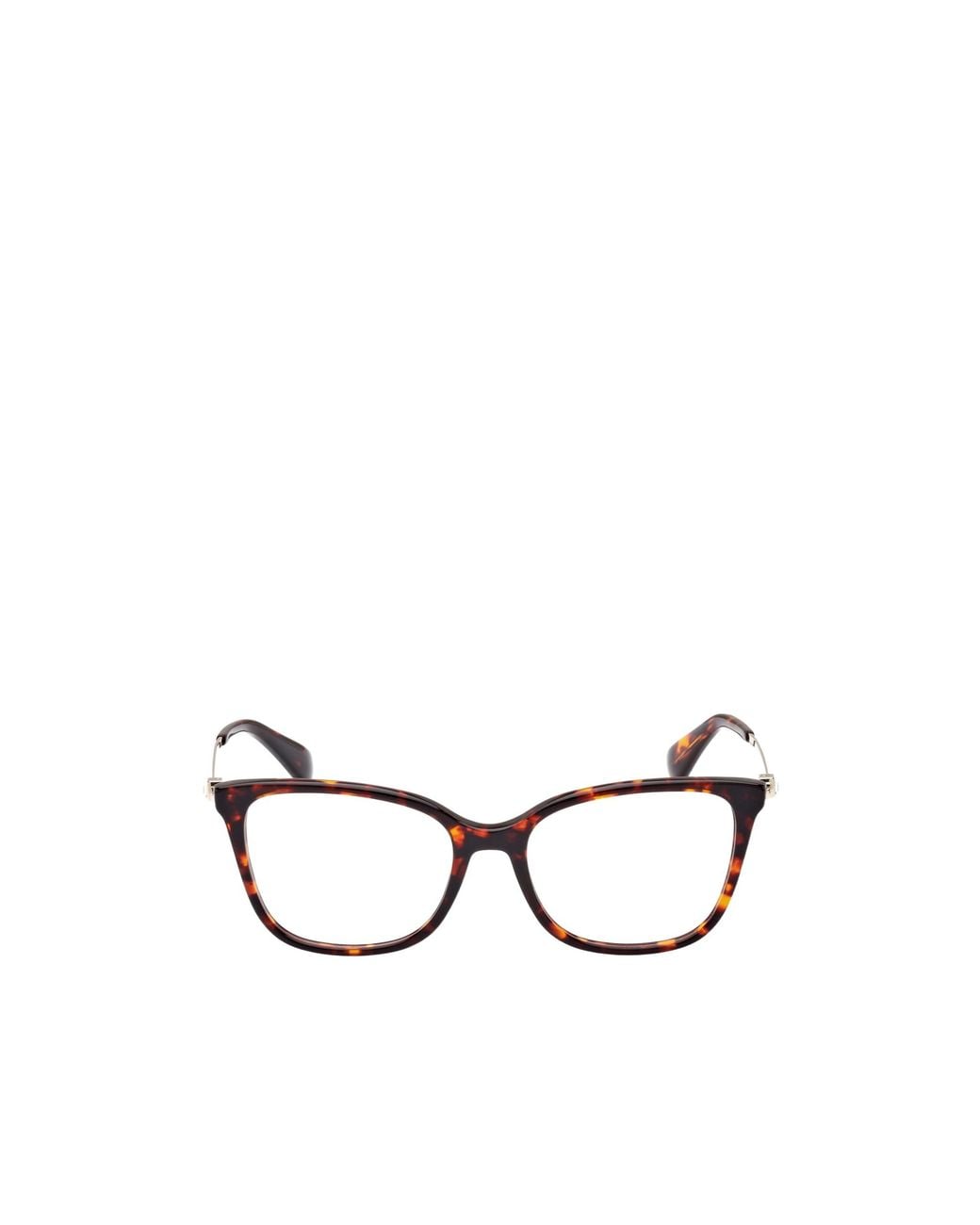 Max Mara White Cat-Eye Frame Glasses