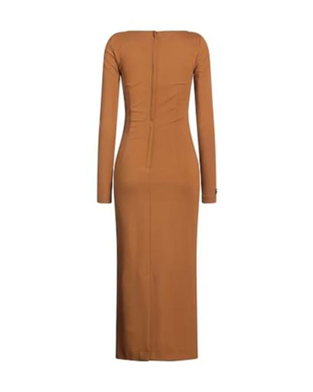 Dolce & Gabbana Brown Fitted Dress