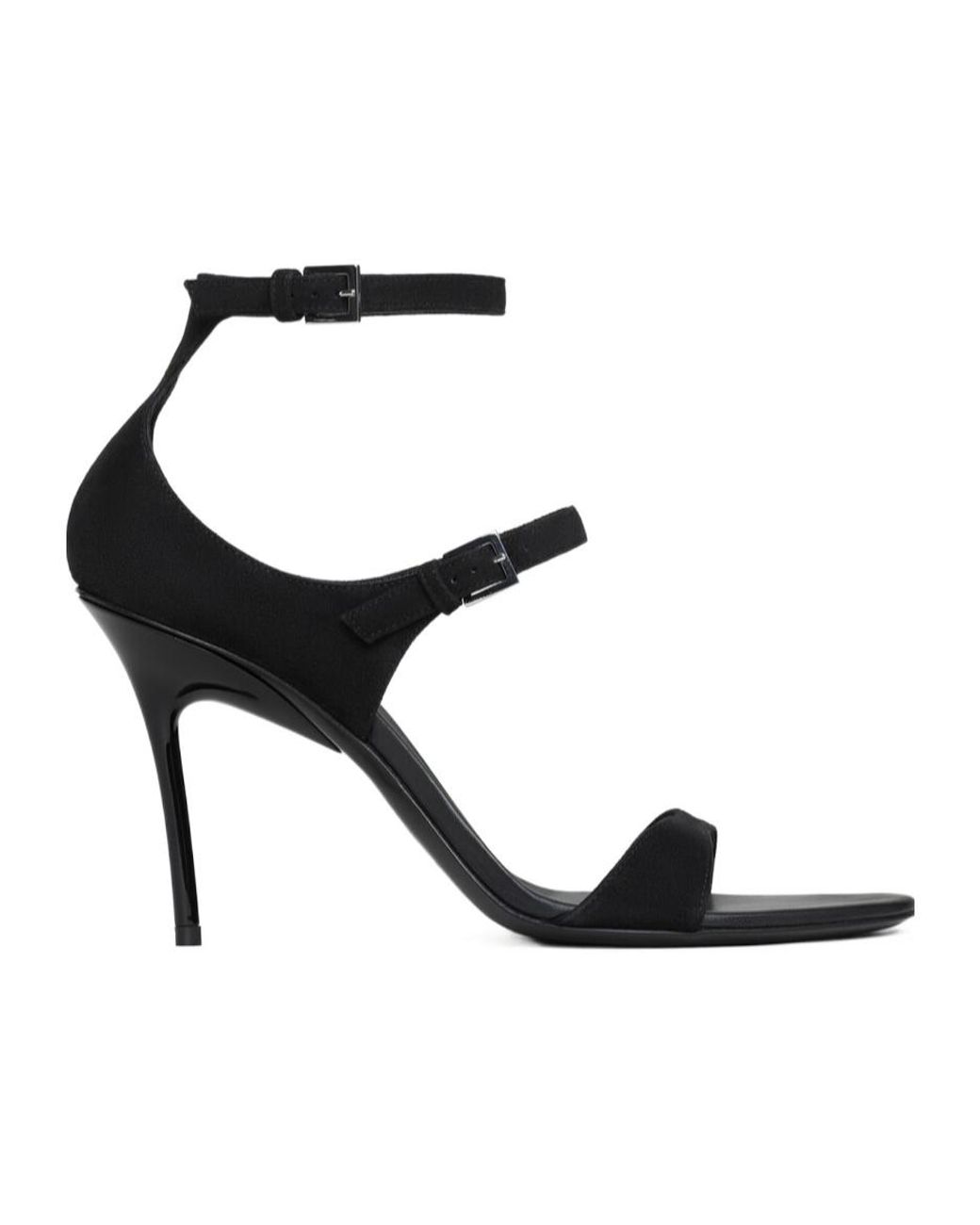 Alaïa Black Alaïa Drop Strappy Sandals
