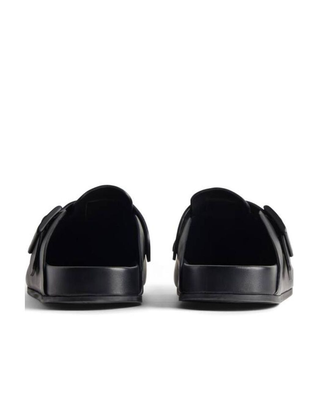 Balenciaga Black Sunday Slip-On Mules