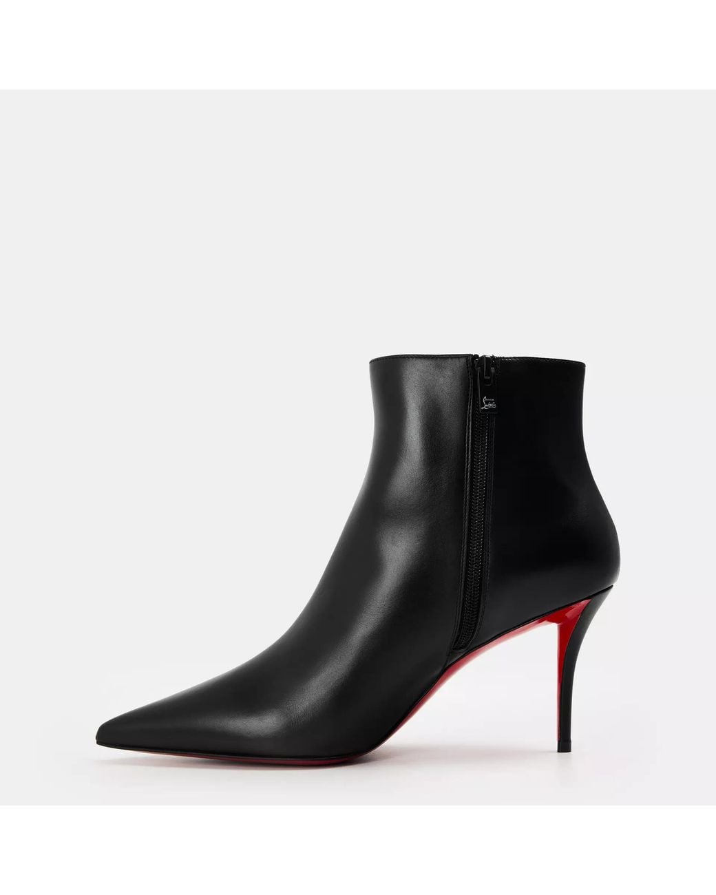 Christian Louboutin Black Chr Miss Z Booty Ankle Heeled Boot