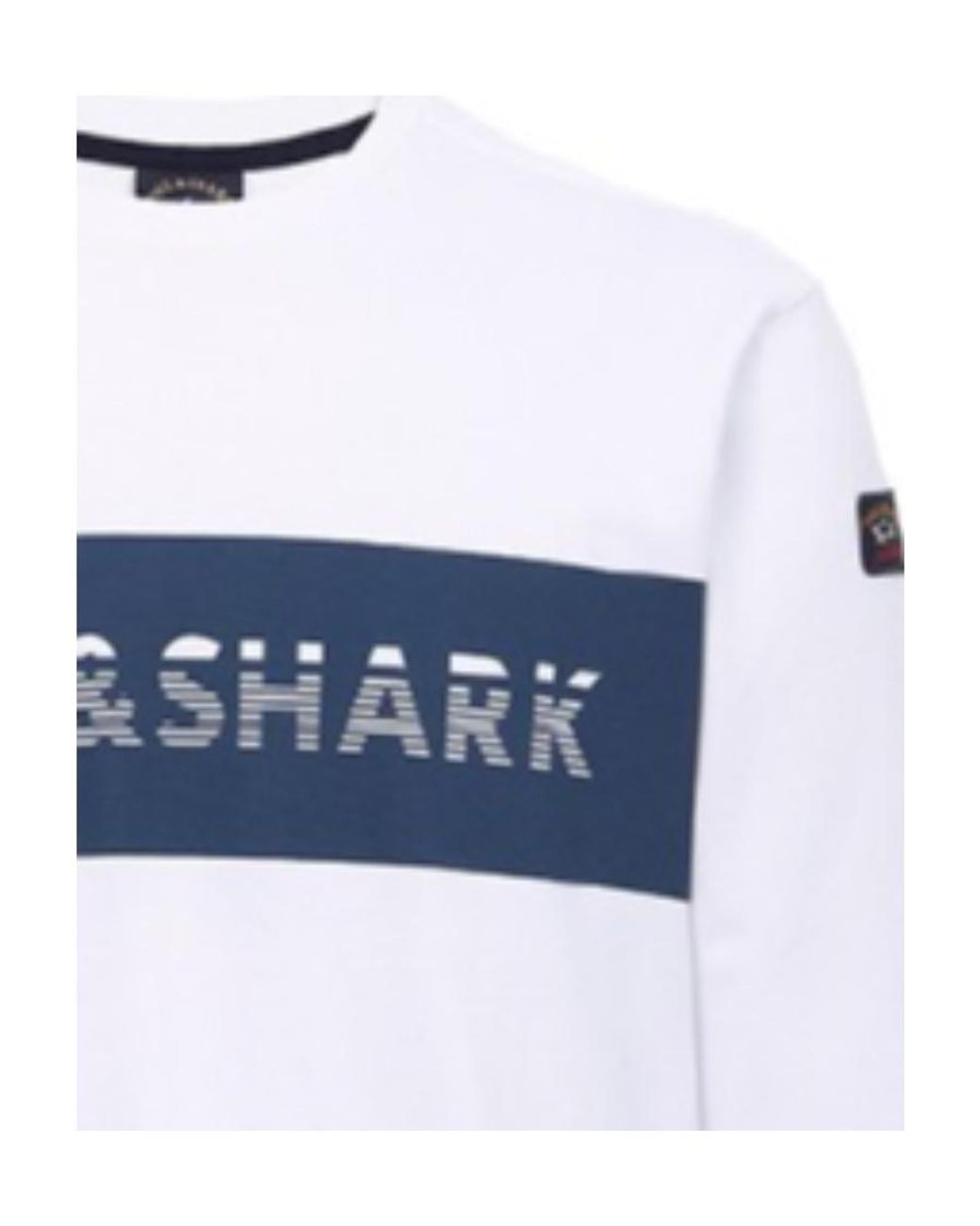 Paul & Shark White Logo Sweater for men