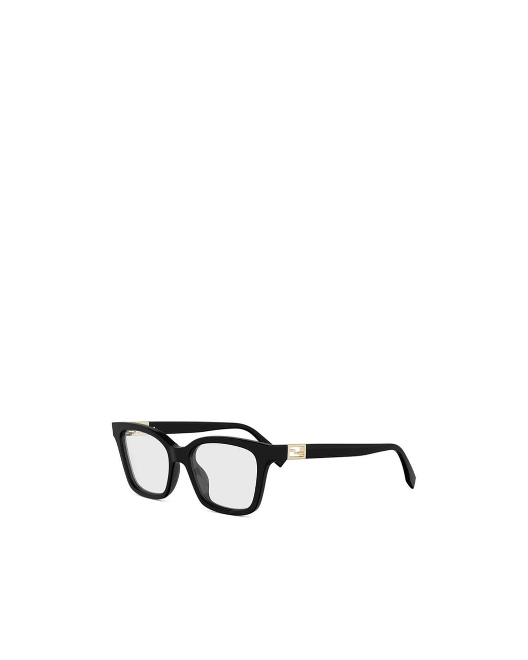 Fendi White Eyewear Cat-Eye Frame Glasses