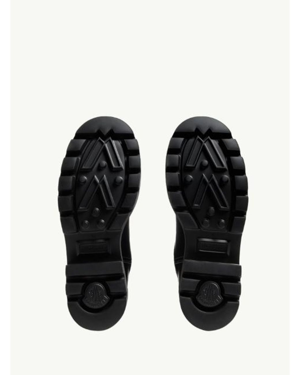 Moncler Black Kickstream High Rain Boots