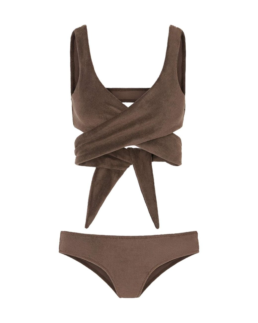 Lisa Marie Fernandez Brown Marie-Louise Terry Bikini