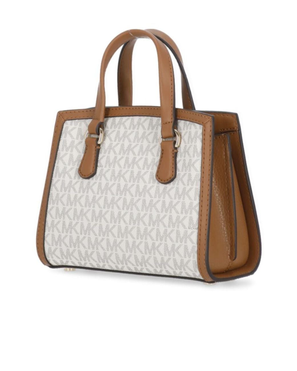 MICHAEL Michael Kors Metallic Chantal Monogram-Print Mini Bag