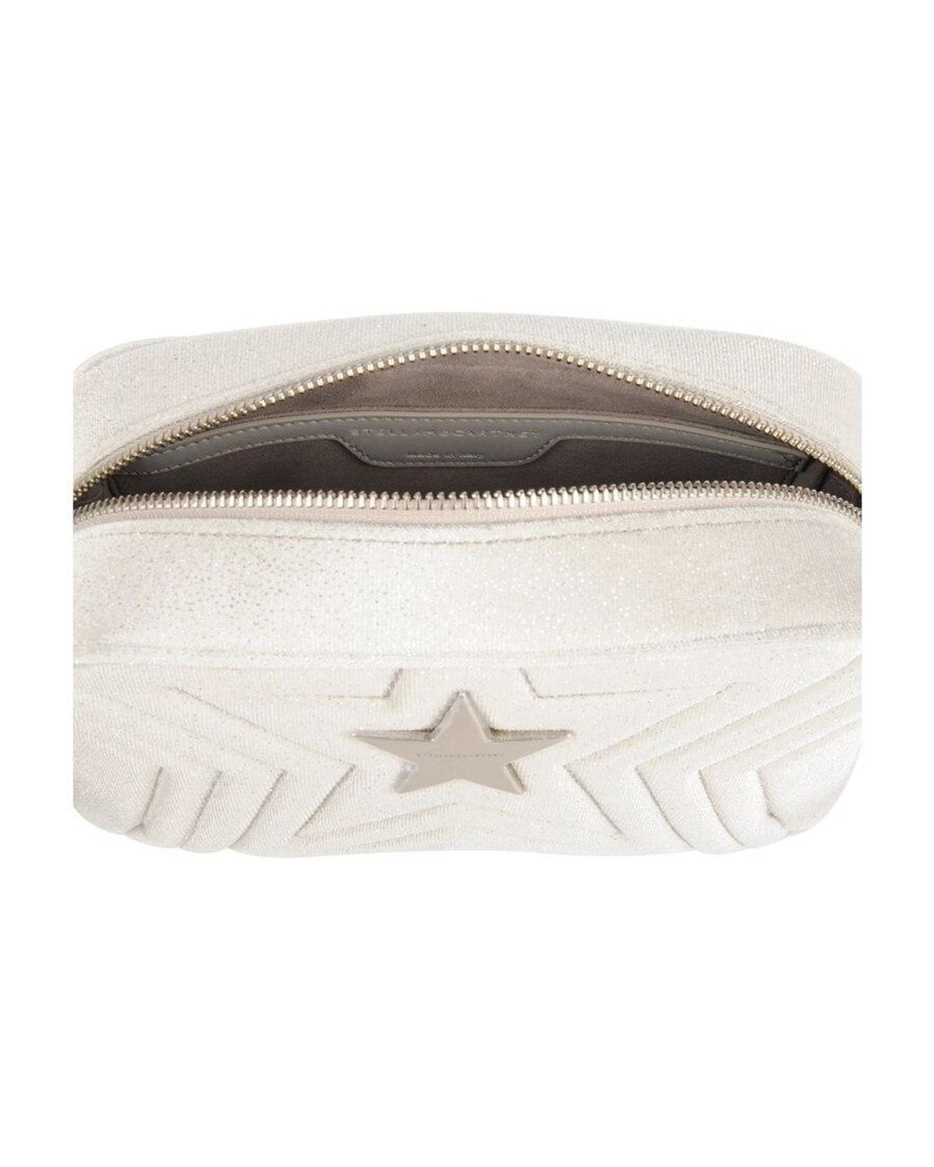 Stella McCartney Natural Small Star Shoulder Bag
