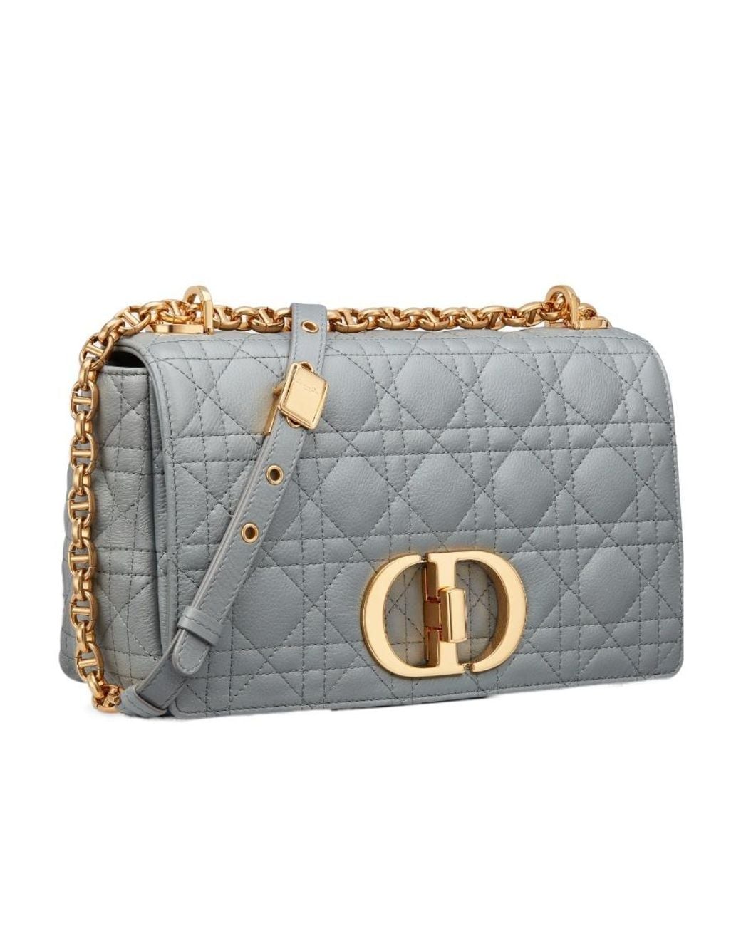 Dior Gray Medium Caro Bag