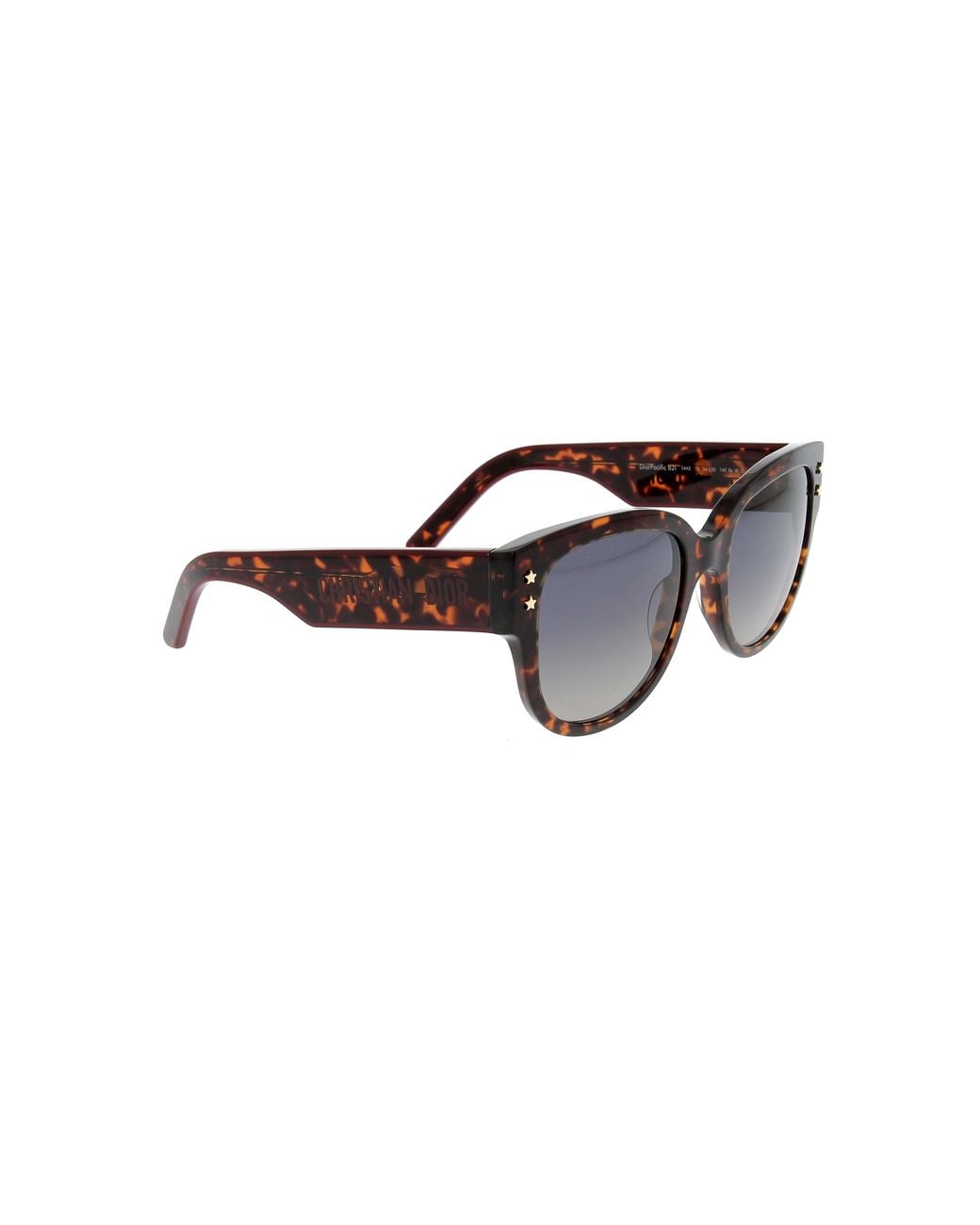 Dior White Eyewear Pacific B2I Round Frame Sunglasses