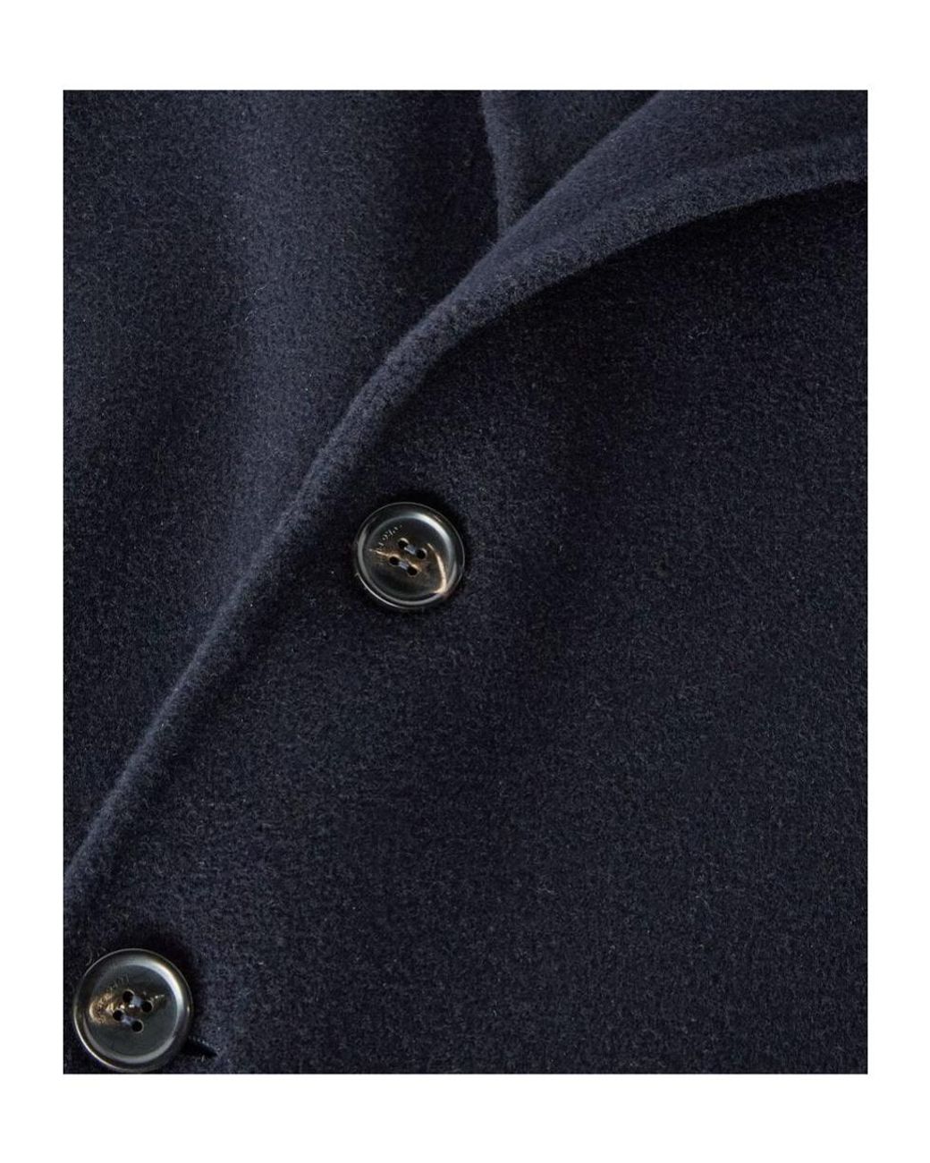 Loro Piana Blue Paolo Coat for men