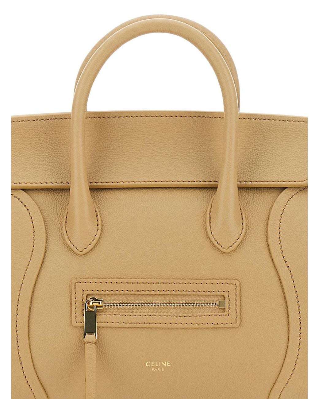Céline Natural Little Luggage