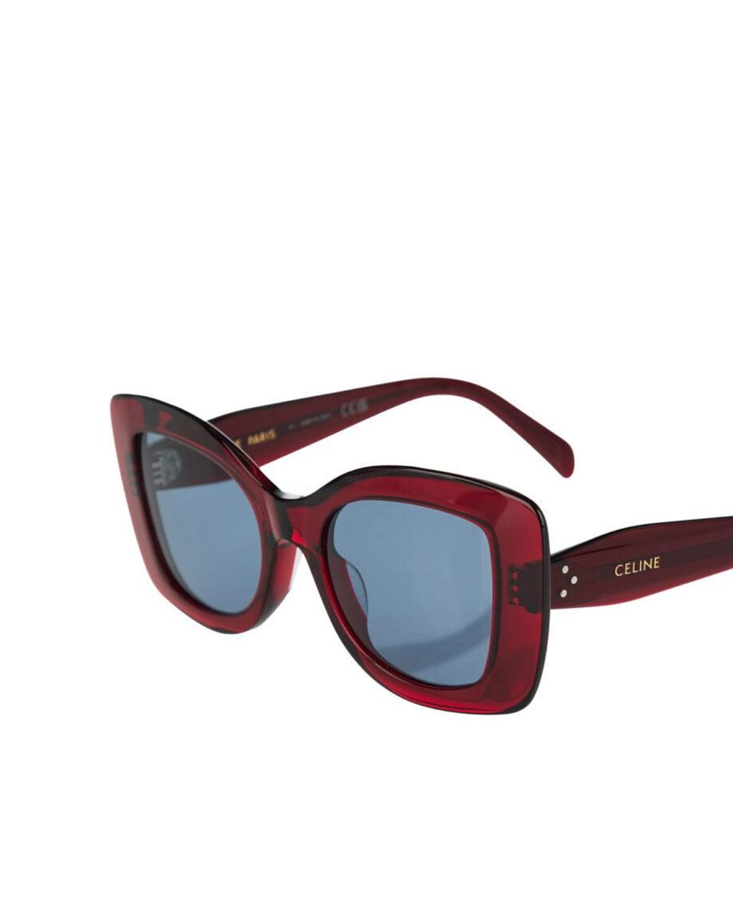 Céline White Full Frame Sunglasses