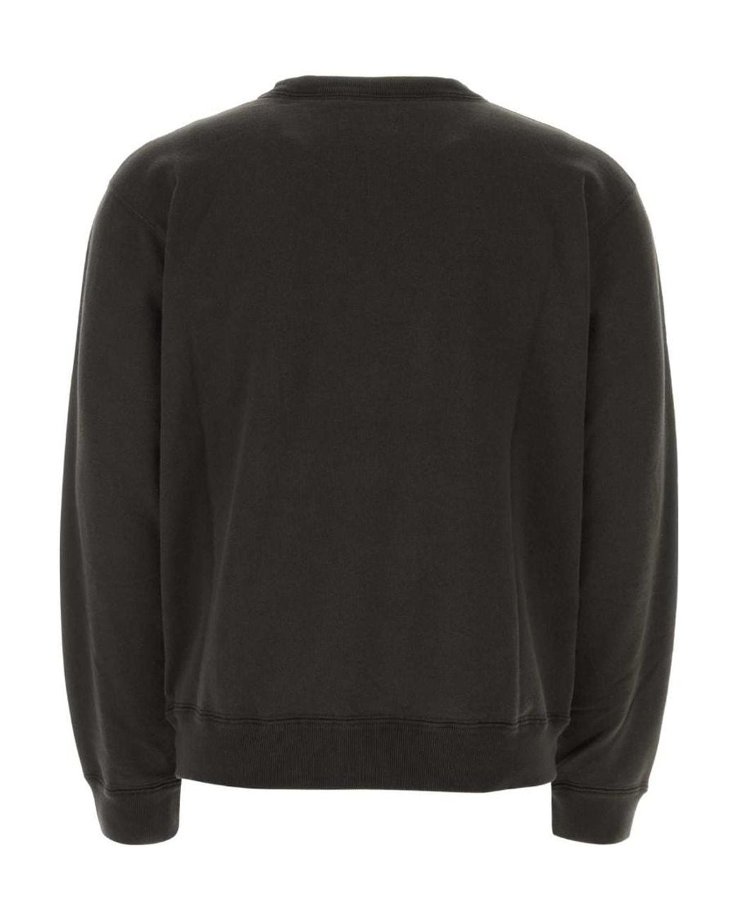 Isabel Marant Black Long-Sleeved Crewneck Sweatshirt for men