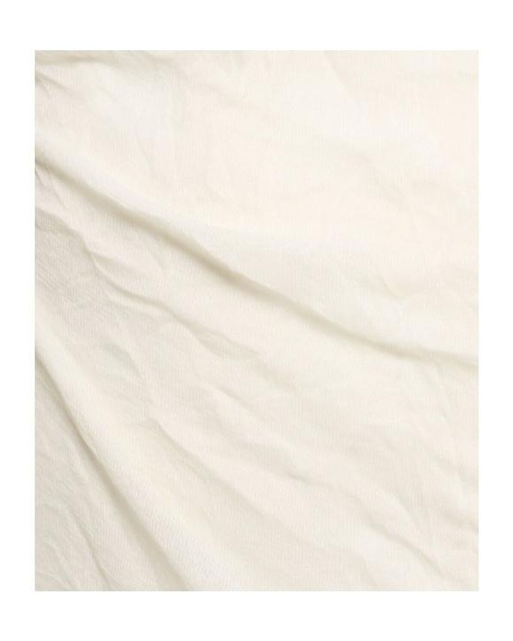 Auralee White Wool Blend Long-Sleeved Knit Dress