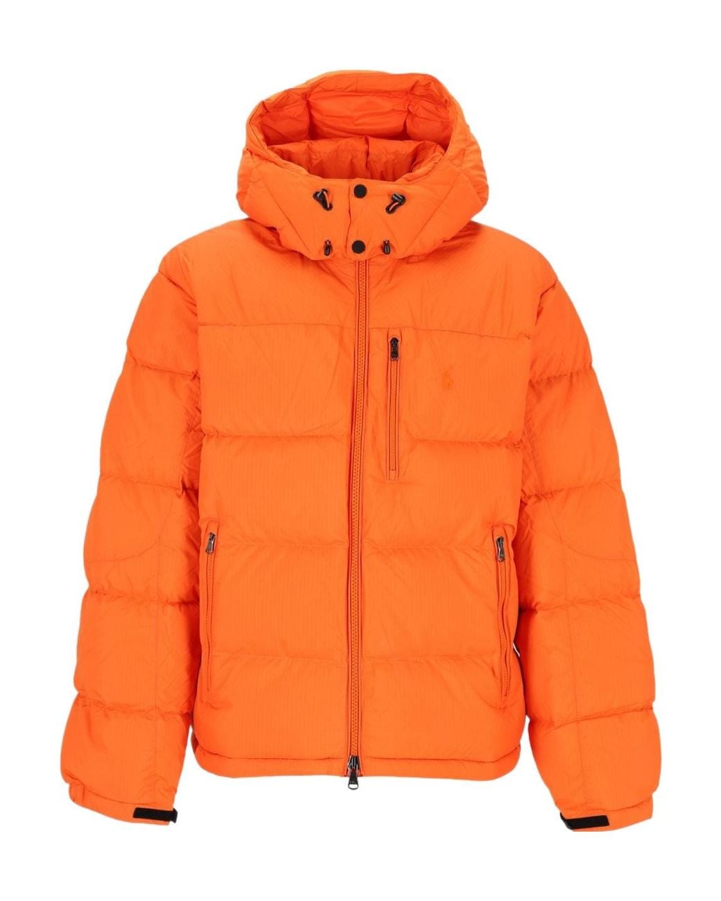 Polo Ralph Lauren Orange Long-Sleeved Padded Jacket for men