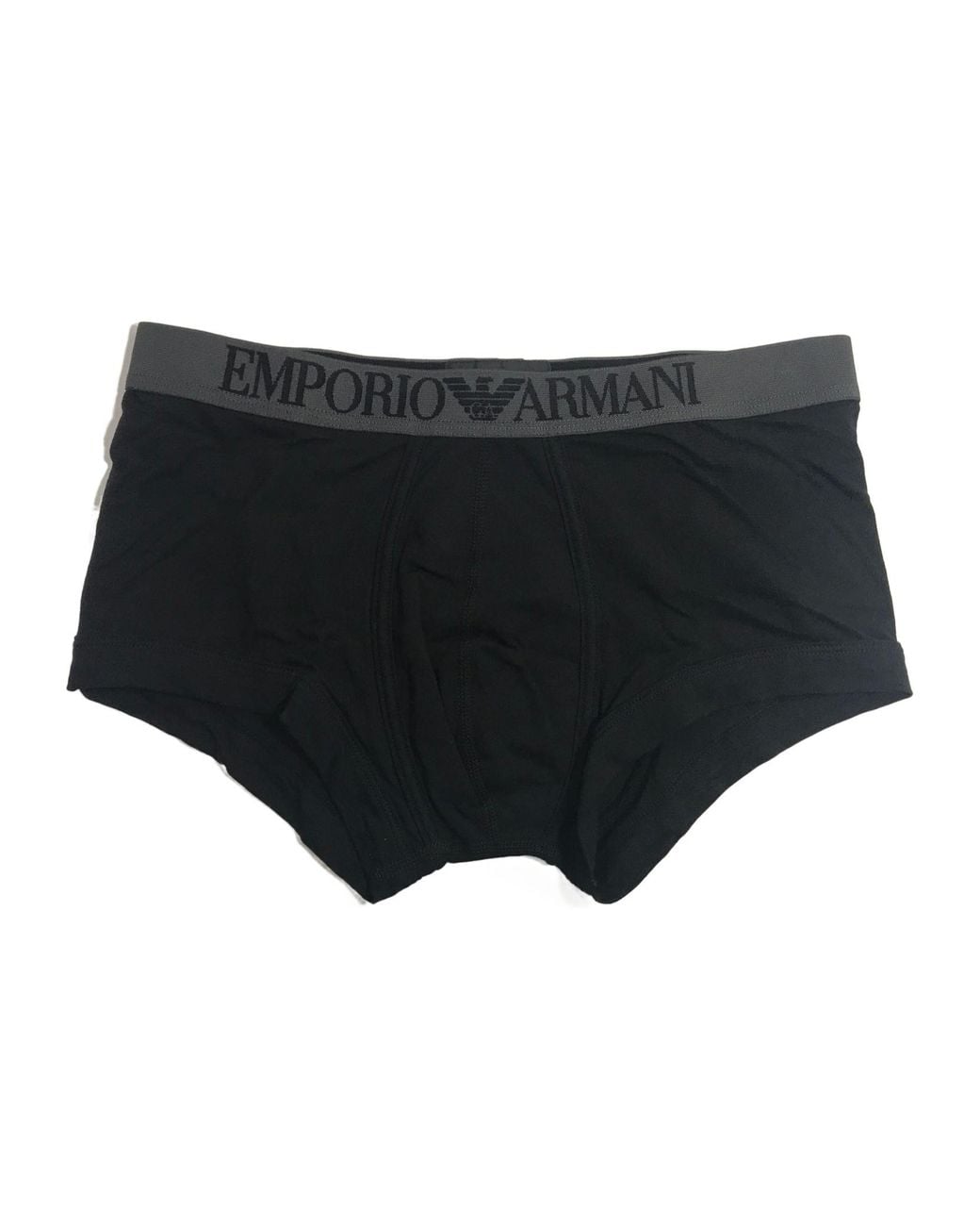 Emporio Armani Black Logo Boxer Panties for men
