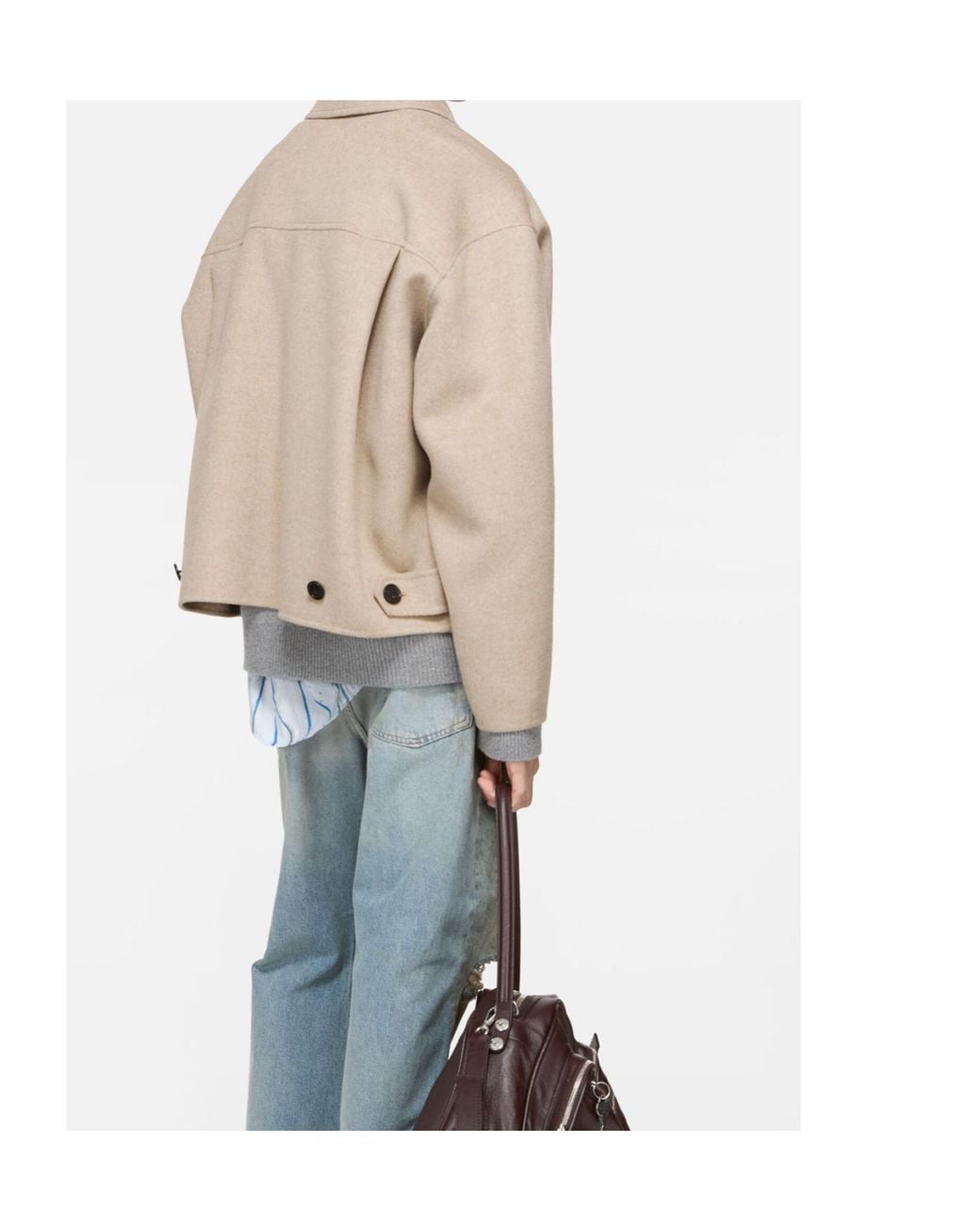 Acne Natural Jackets for men