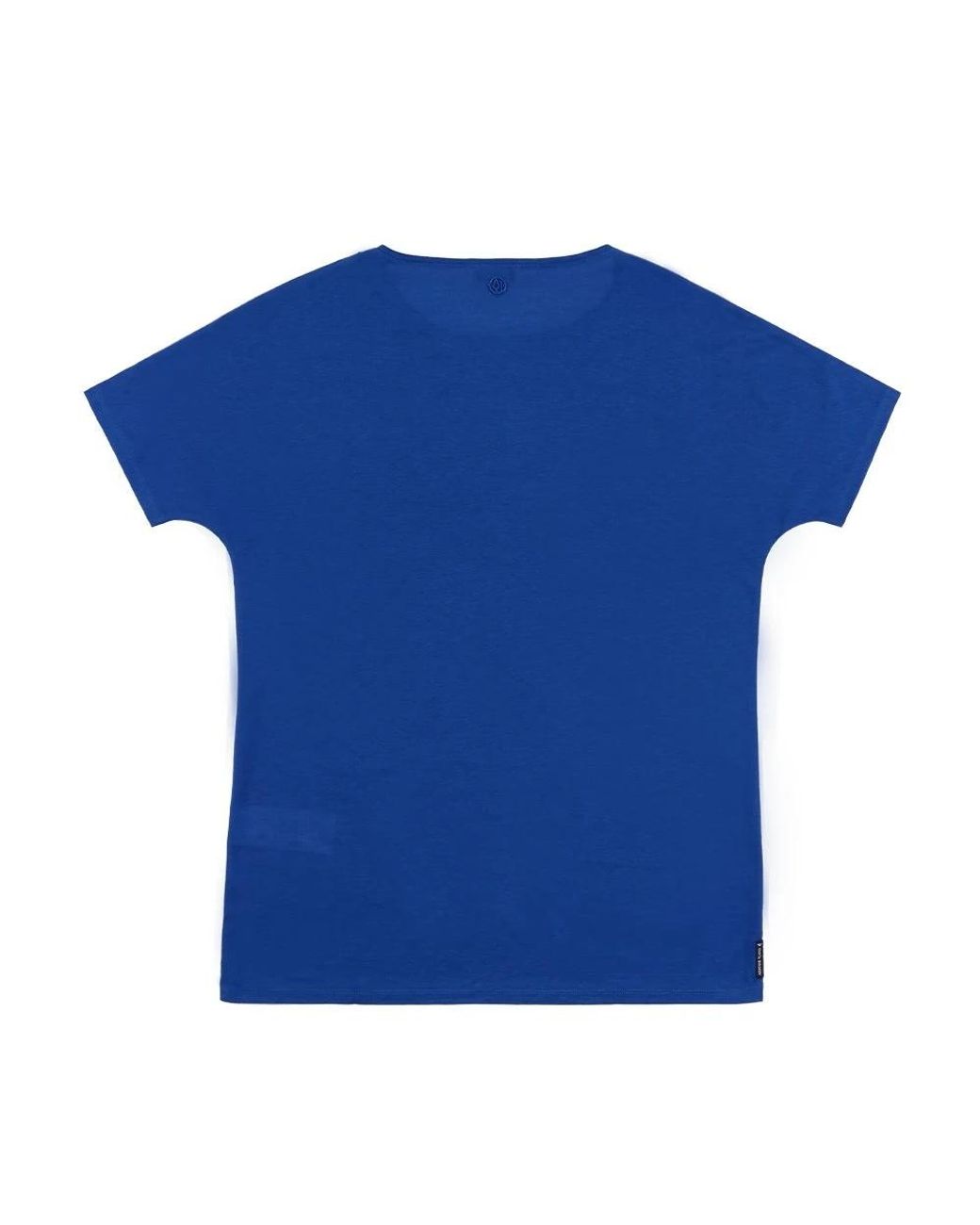 Armani Jeans Blue Crew Neck Printed T-Shirt