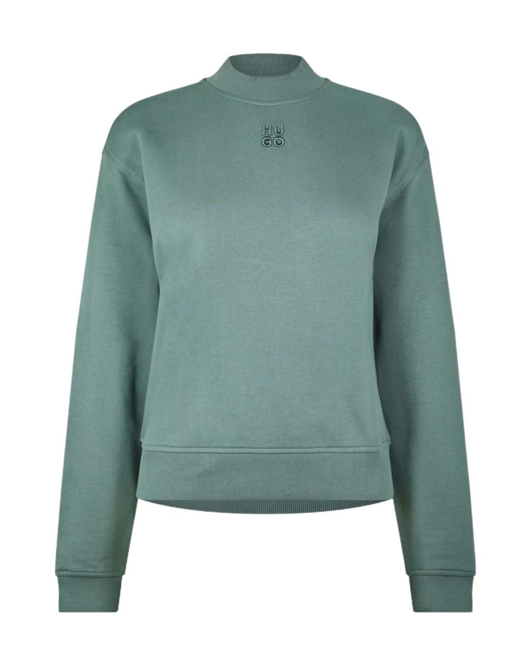 Boss Green Mock-Neck Sweatshirt