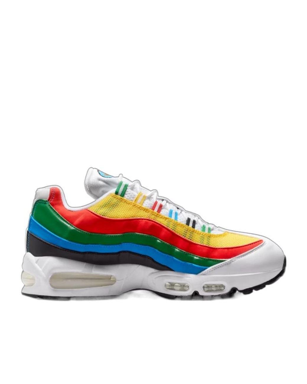 Nike Blue Air Max 95 Big Bubble Sneakers for men