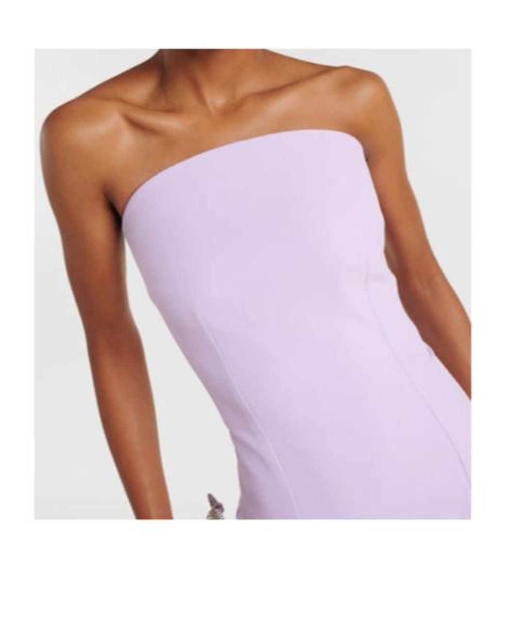 Safiyaa Purple Crepe Dress