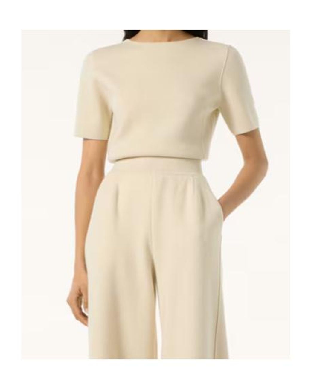 Loro Piana Natural Petunia Top
